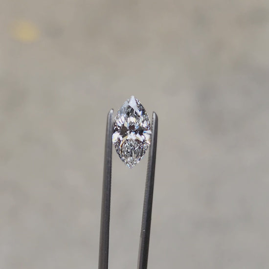 1.09ct Marquise Cut Lab Diamond D/VVS2
