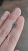 Natural Light Green Fantasy Moval Cut Sapphire from Montana unheated