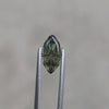 1.77ct Green Australian Sapphire Marquise Fantasy Cut by Brett Kosnar 