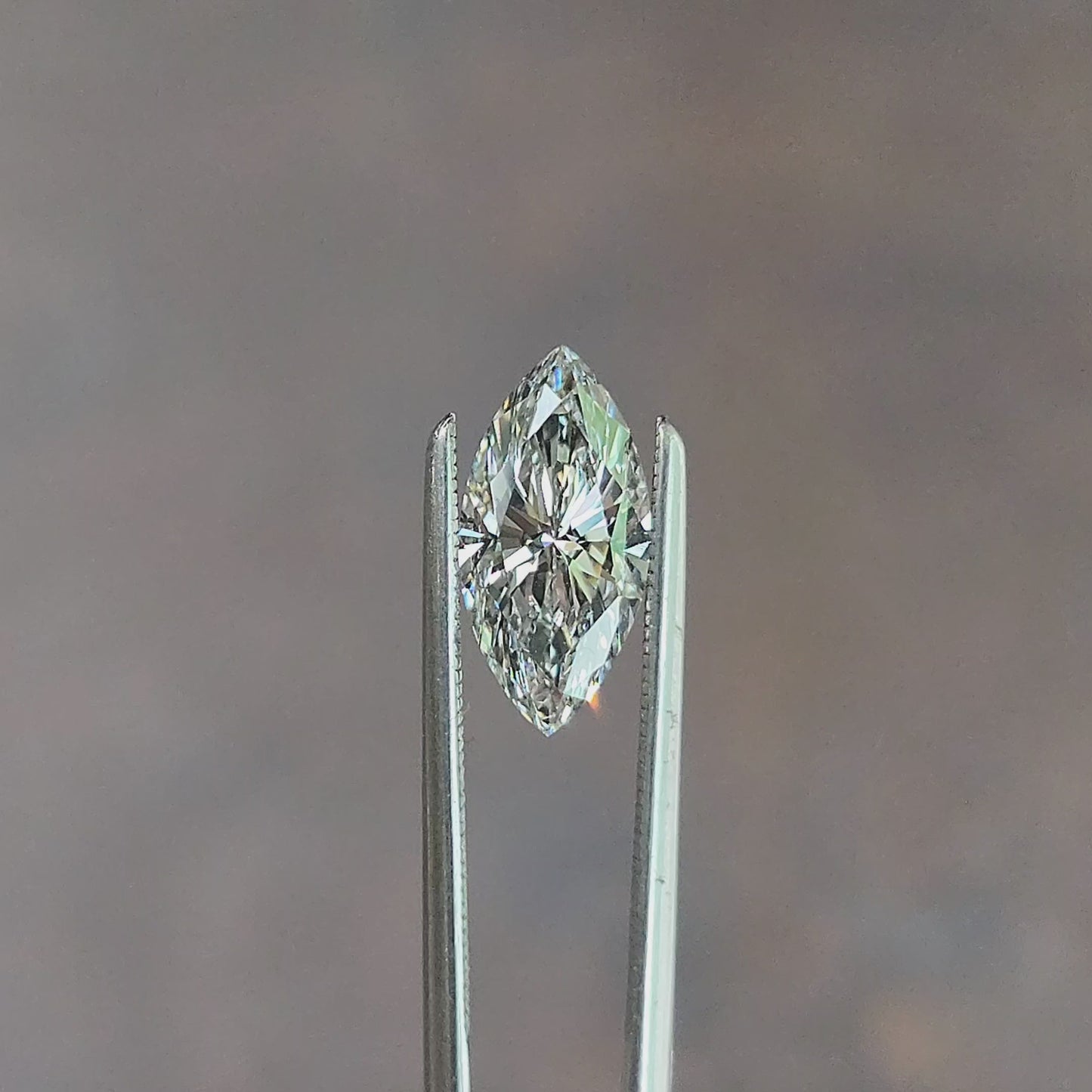 Load and play video in Gallery viewer, 1.34ct Marquise Lab Diamond G/VVS2
