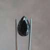 2.63ct Faceted Pear Black Diamond