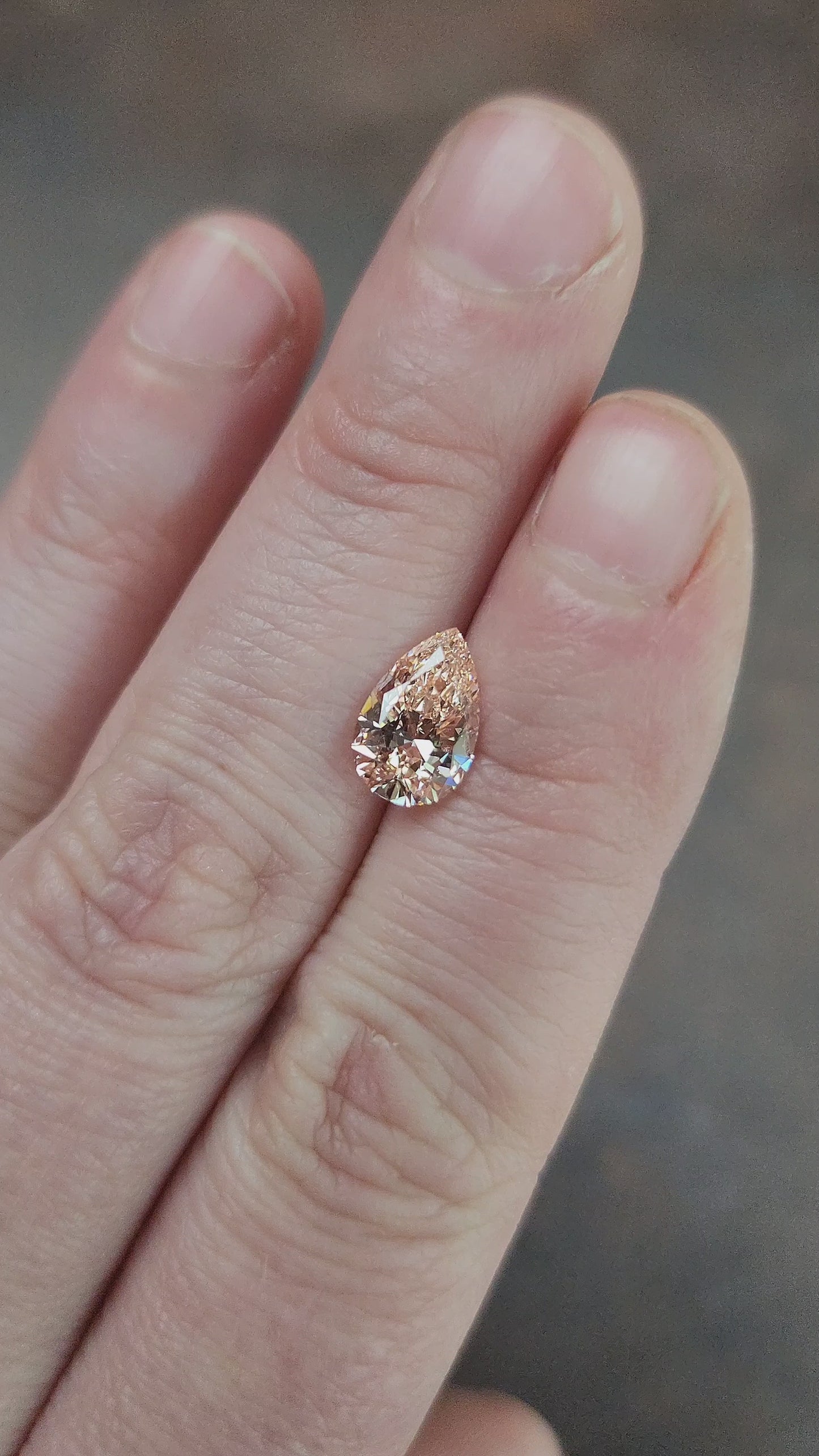 Load and play video in Gallery viewer, 1.79ct Lab Diamond Fancy Intense Pink Pear VVS2
