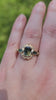 1.28ct Natural Australian Parti Sapphire Fantasy Radiant Cut Moonlight Odette 14k Yellow Gold video 2