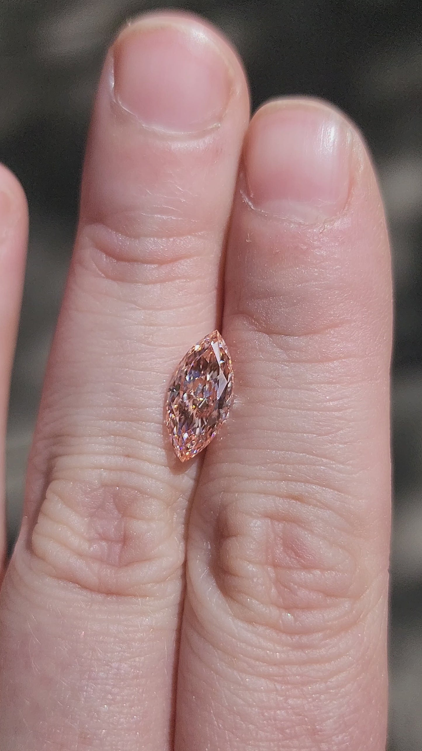 Load and play video in Gallery viewer, 1.80ct Marquise Cut Lab Vivid Pink Diamond VVS
