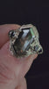 bramble setting with rose cut hexagon lab salt pepper diamond black diamond oval and pear gothic engagement ring video 1