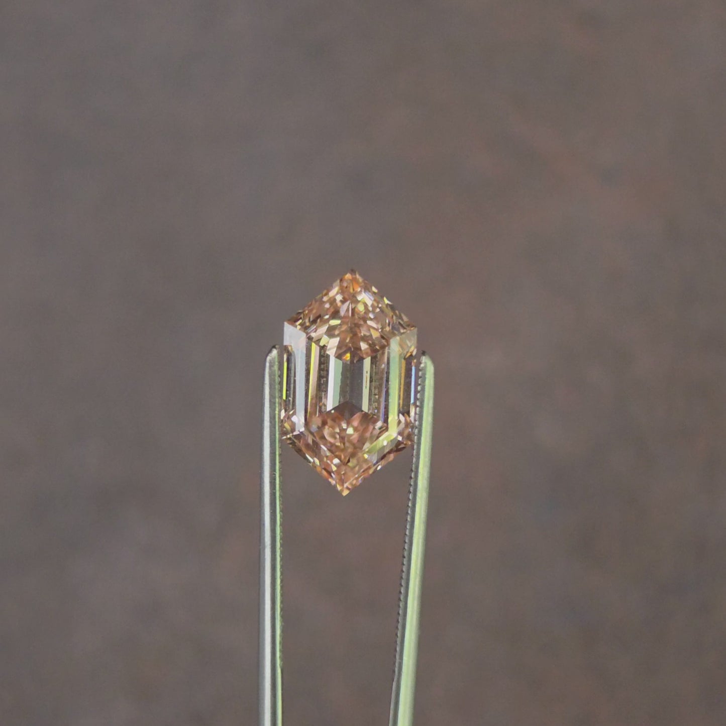3.10ct Pink Step Cut Duchess Lab Diamond VVS2