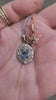 White gold aquamarine Artemis pendant and oregon sunstone butterfly pendant rose gold video