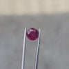1.05ct Natural Ruby Round Cut