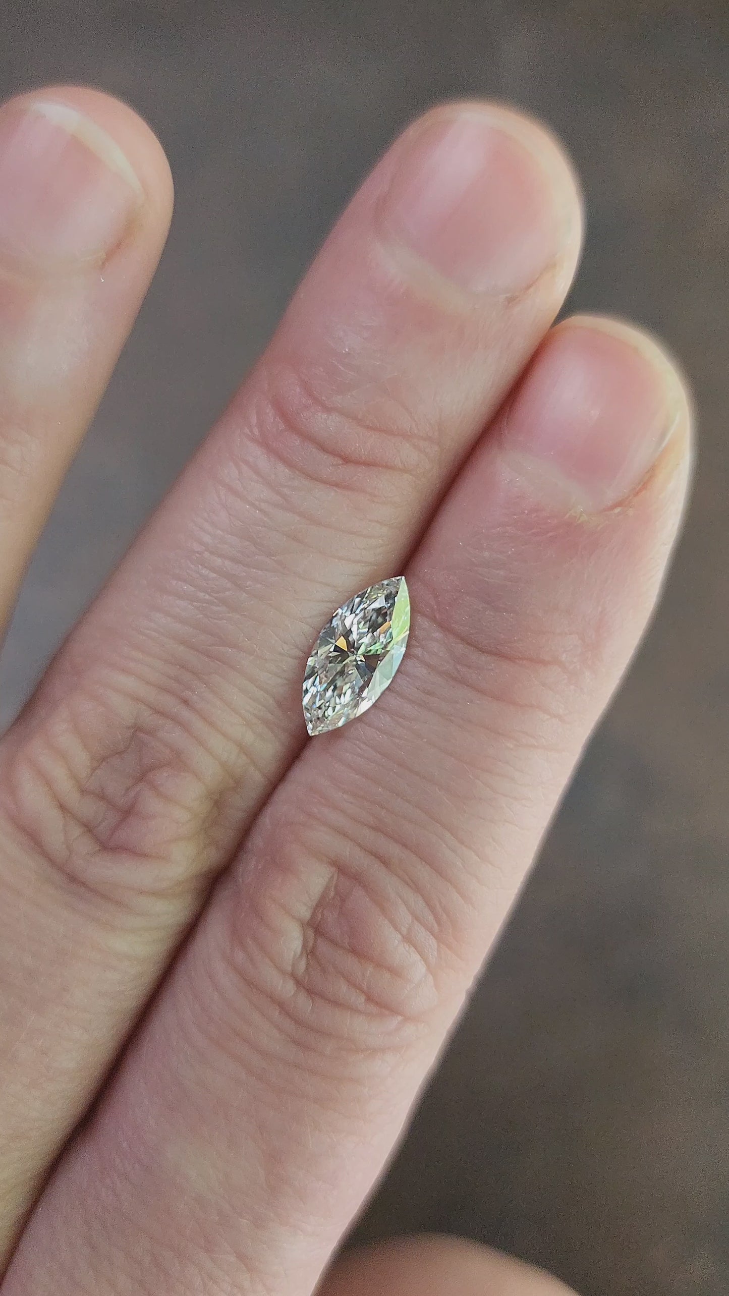 Load and play video in Gallery viewer, 1.11ct Marquise Lab Diamond E/VVS2
