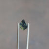 Parti Blue Yellow Fantasy Kite Cut Sapphire from Australia 