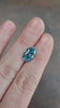 Fancy vivid blue lab diamond oval