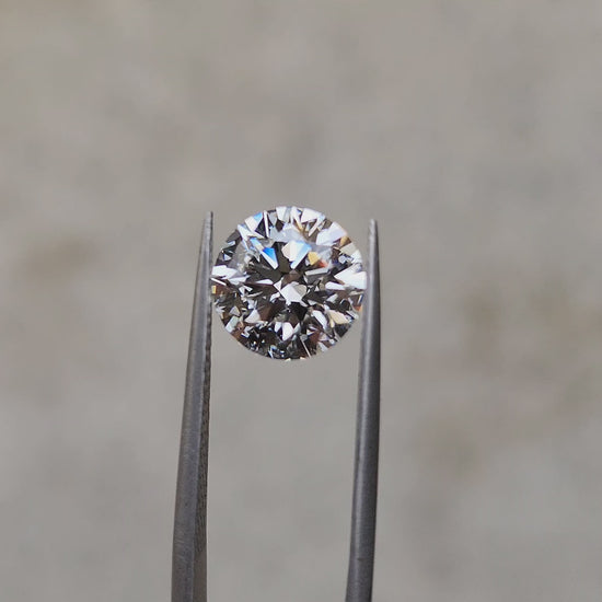 3.01ct Round Brilliant Cut Lab Diamond J/VVS2