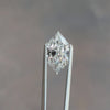 Duchess or Elongated Hexagon Lab Diamond Faceted Cut