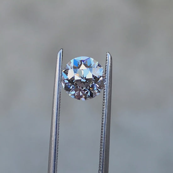 Load and play video in Gallery viewer, Old European Cut Forever One Moissanite - For Build Your Own Pieces
