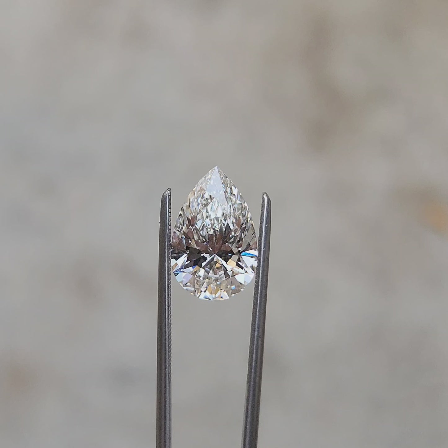 3.06ct Pear Lab Diamond F/VVS2