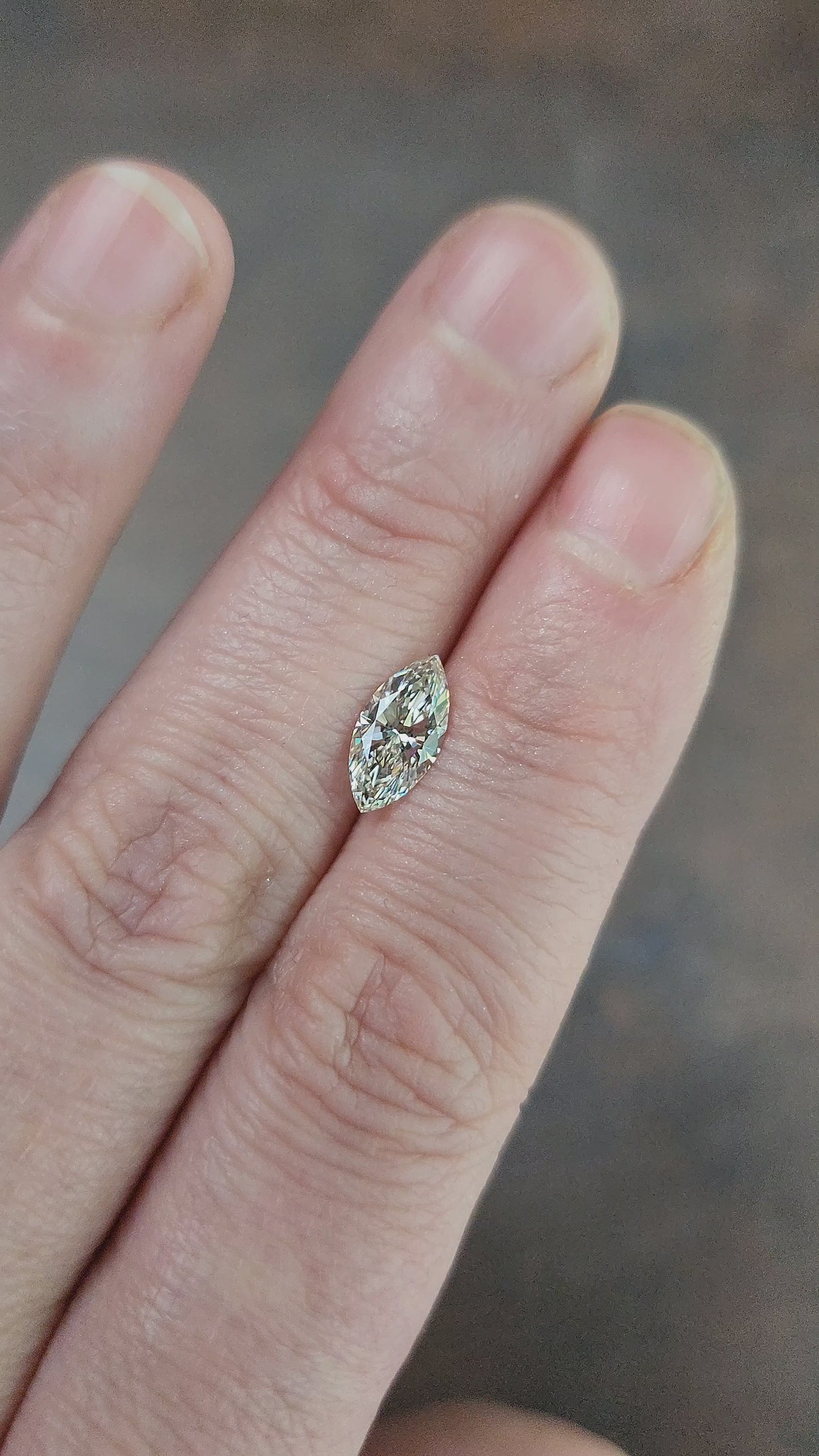 Load and play video in Gallery viewer, 1.10ct Marquise Lab Diamond G/VVS2
