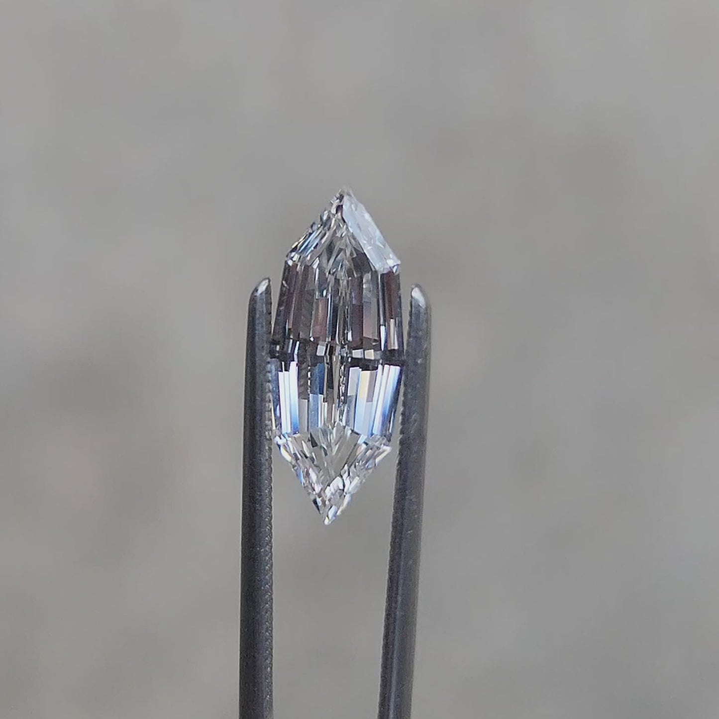 1.84ct Lab Diamond Step Cut Marquise DEF/VVS