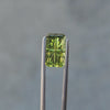 2.10ct Natural Green Tourmaline Rectangle - Starbrite cut by John Dyer