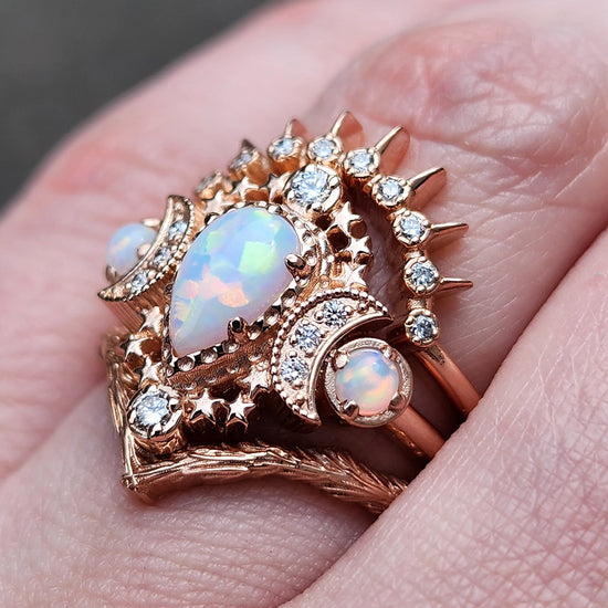 Australian Blue Fire Opal Ring Vintage Blue Opal Ring With - Etsy | Blue opal  ring, Fire opal ring, Opal ring vintage