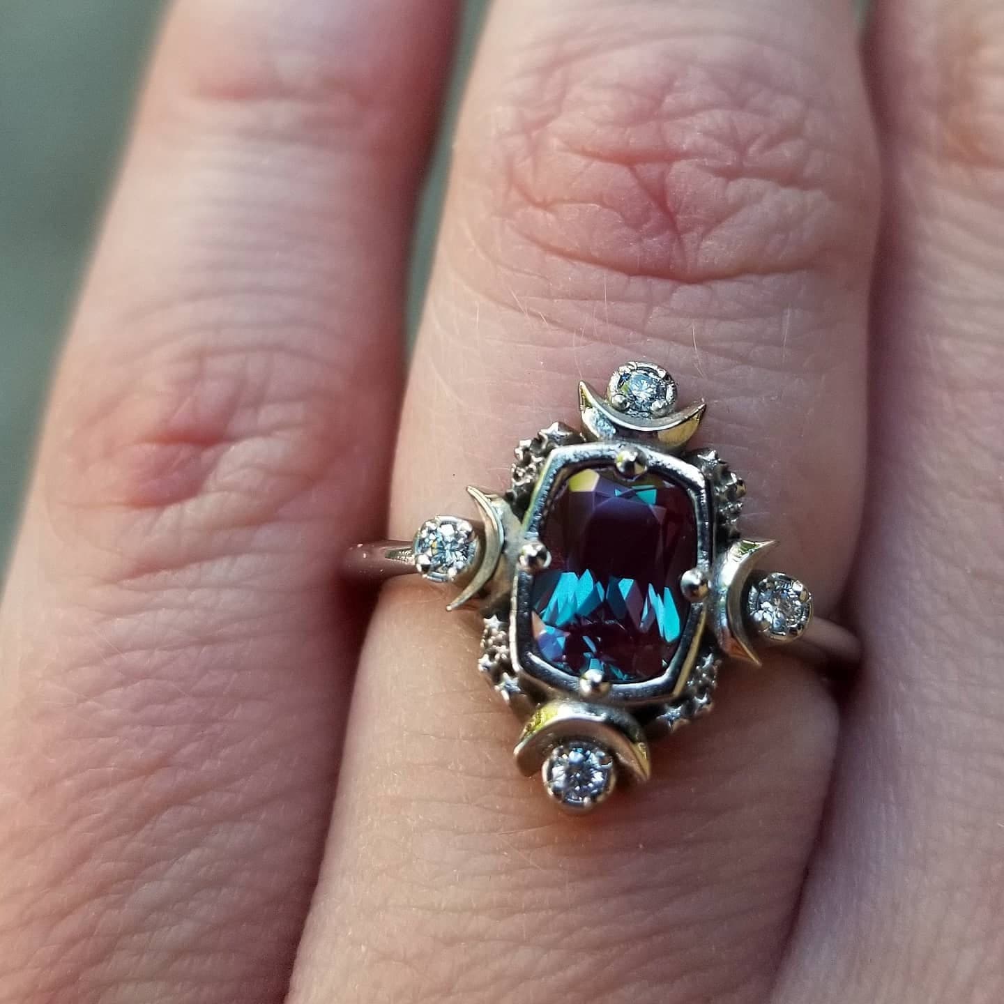 Alexandrite Rings