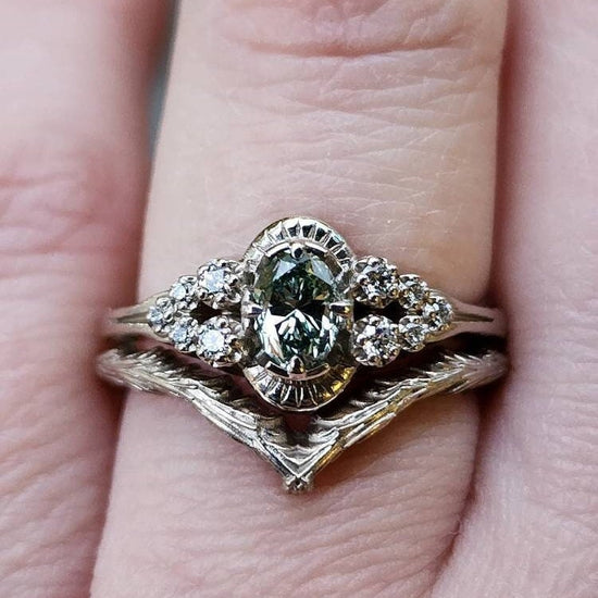 Half carat blue diamond Clearance